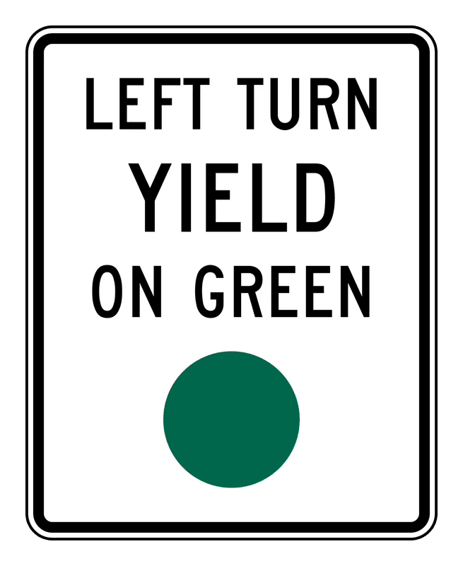 Left Turn Yield on Green