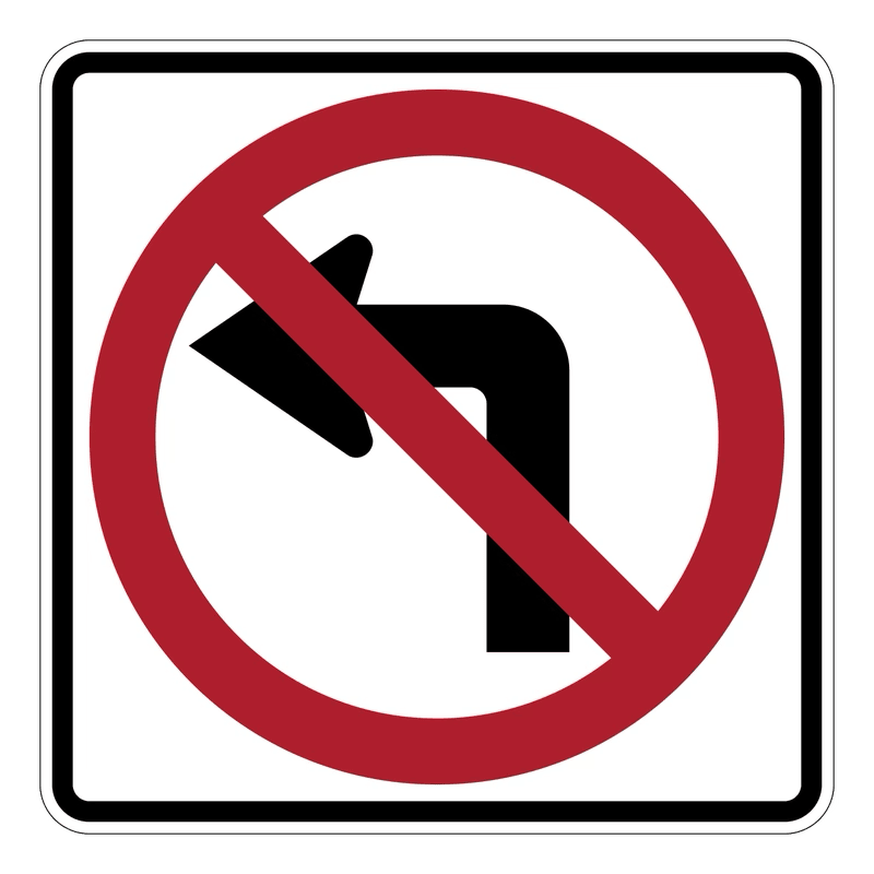 No Left Turn