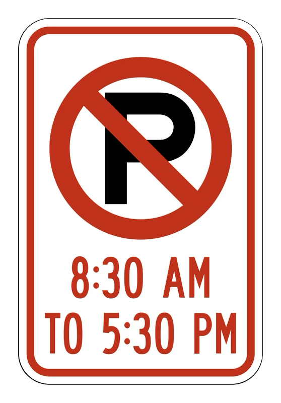 No Parking (Time Restricted)