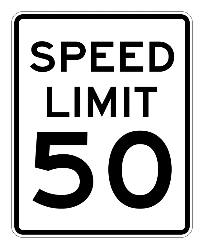 Speed Limit 50